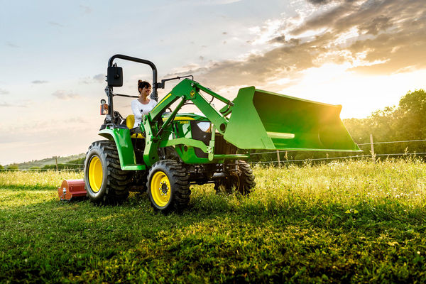 Easy does it with John Deere’s new compact tractor
