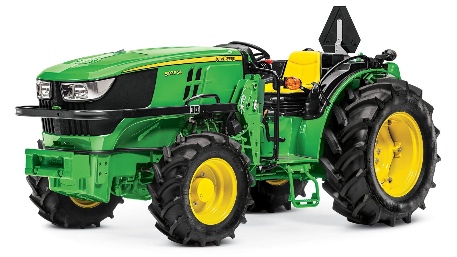 John Deere Introduces Low-Profile, Narrow 5075GL High Value Crop Tractor