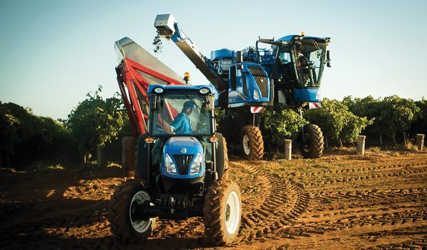 New Holland sets new benchmark in Grape Harvesting performance
